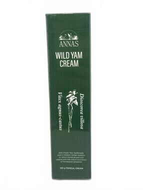 2/$80 ✨ Annas Wild Yam Cream 100g Hormone Balance Menopause Support NIB Sealed
